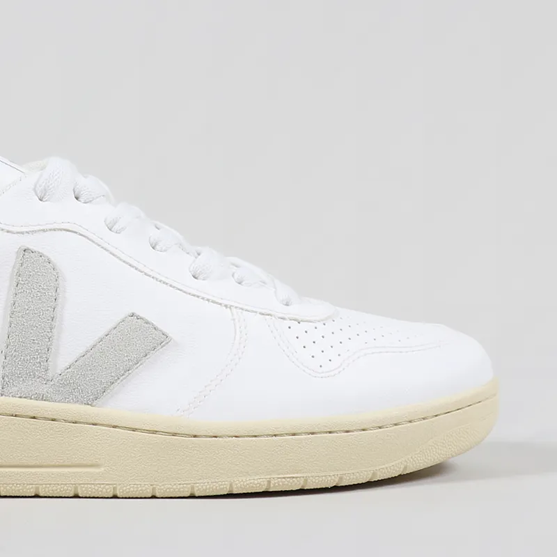 Veja V-10 CWL Shoes White Natural Butter Sole-3