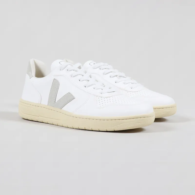 Veja V-10 CWL Shoes White Natural Butter Sole