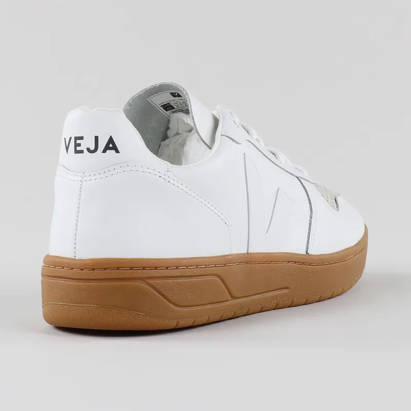 Veja V-10 Leather Shoes Extra White Natural-5