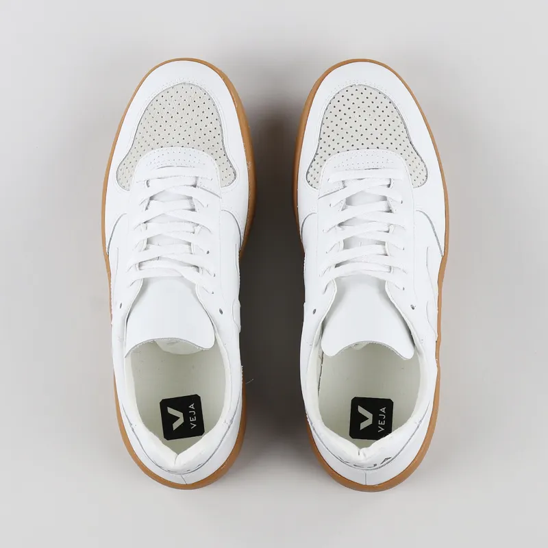 Veja V-10 Leather Shoes Extra White Natural-6