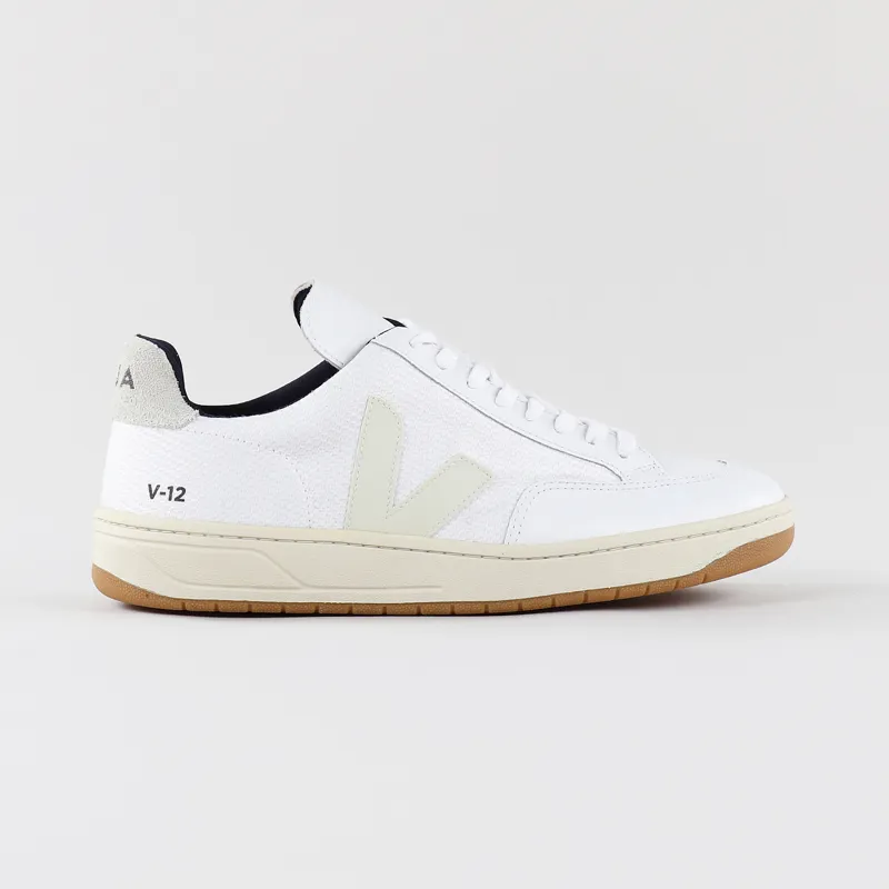 Veja V-12 B-Mesh Shoes White Natural