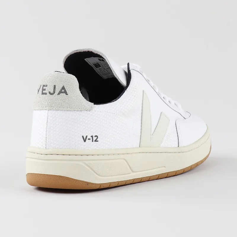 Veja V-12 B-Mesh Shoes White Natural-5