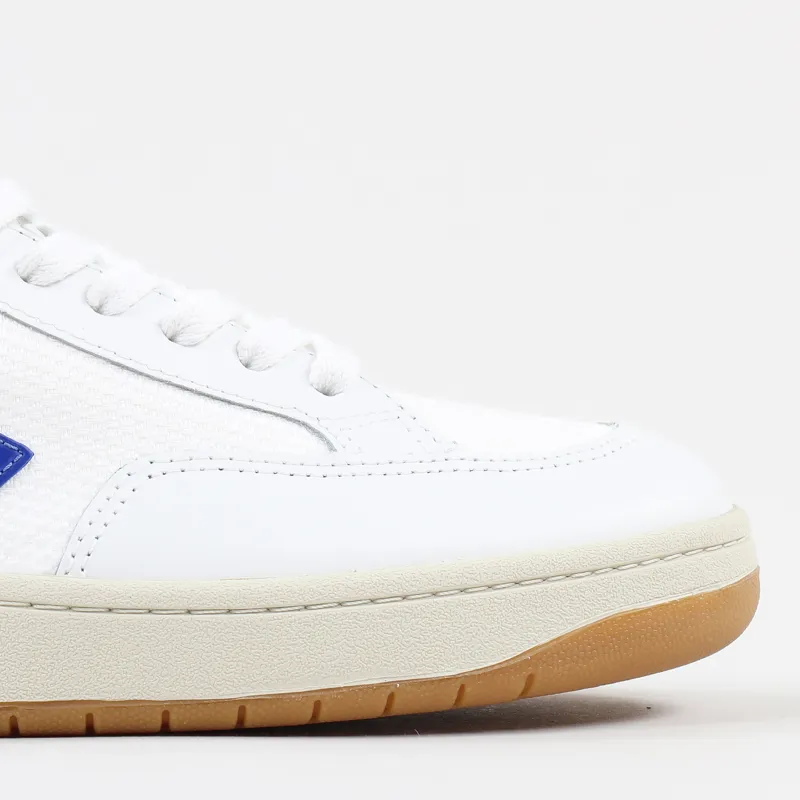 Veja V-12 B-Mesh Shoes White Indigo Orange Fluo-3