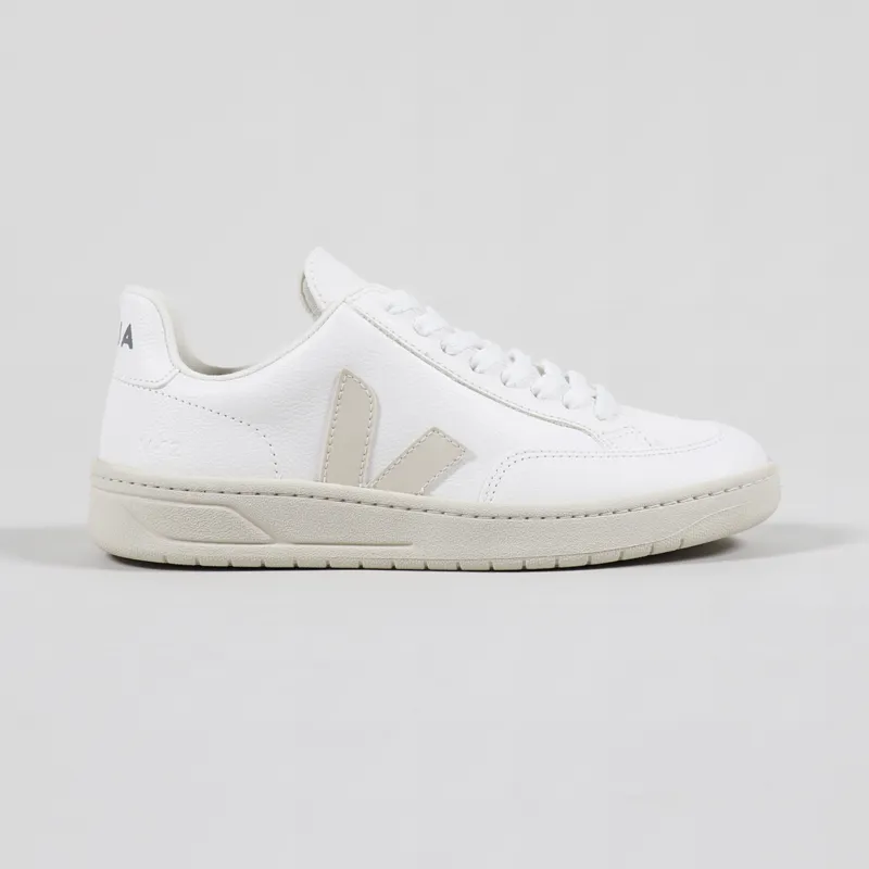 Veja Womens V-12 Easy Shoes Extra White Pierre-1