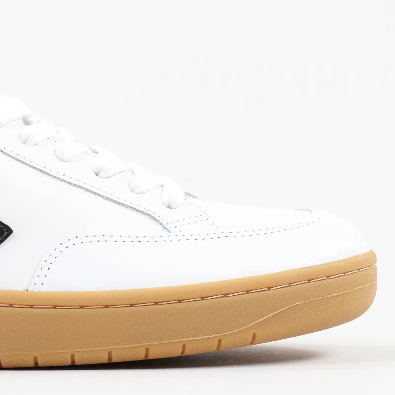 Veja V-12 Leather Shoes Extra White Black Natural-3