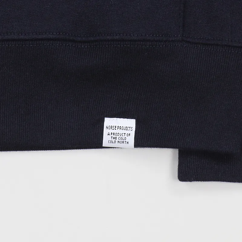 Norse Projects Vagn Classic Hood Dark Navy-2