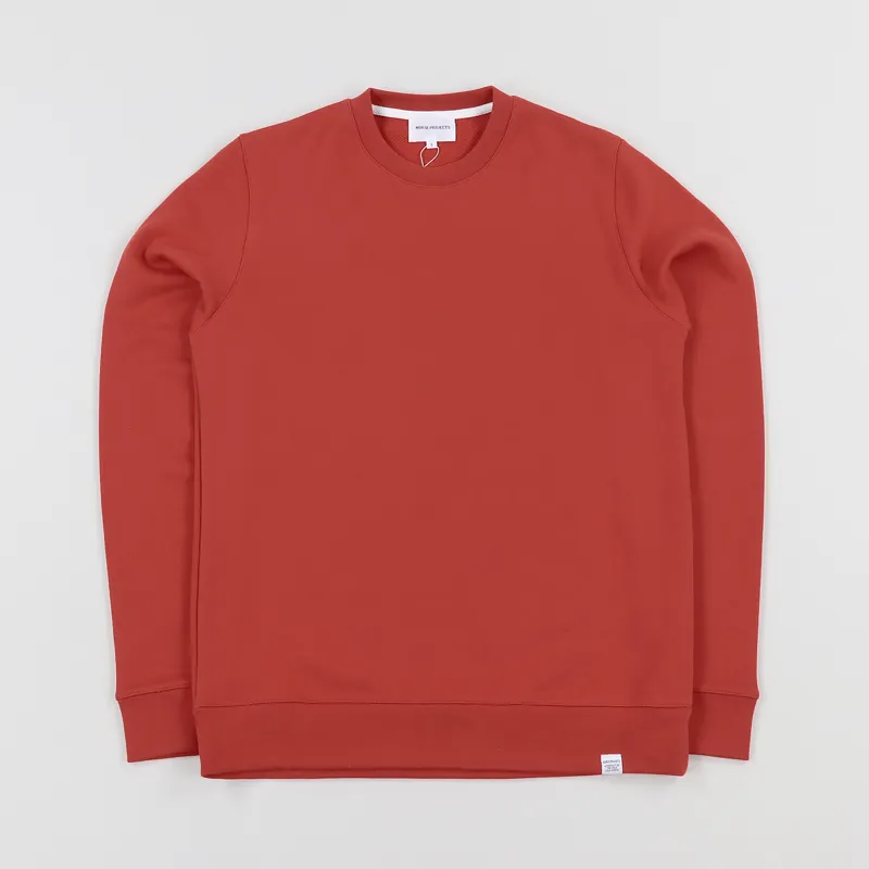 Norse Projects Vagn Classic Crew Askja Red