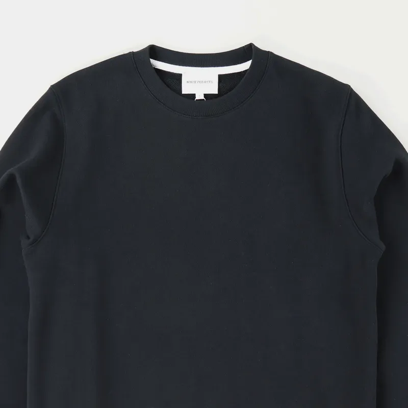 Norse Projects Vagn Classic Crew Black-1