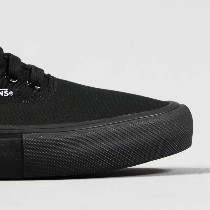 Vans Core Skateboarding Mens Authentic Pro Shoes Black Ultracush