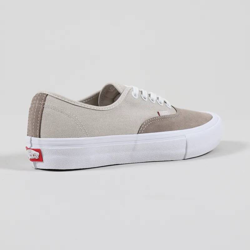 Vans Authentic Pro Shoes Rainy Day White-5