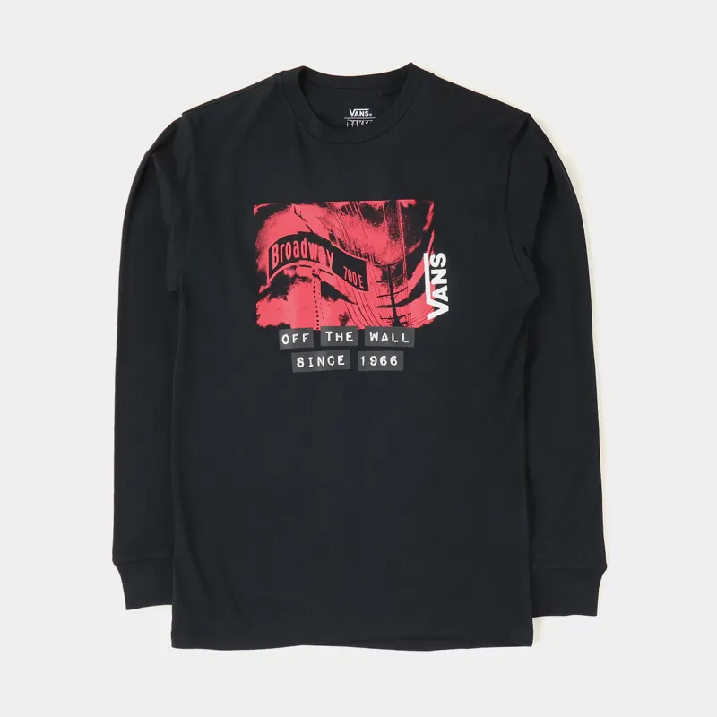 Vans x Baker Long Sleeve T Shirt Black