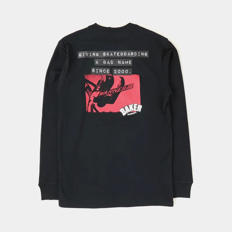 Vans x Baker Long Sleeve T Shirt Black-1