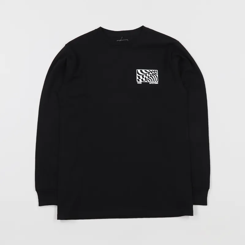Vans x Spitfire Long Sleeve T Shirt Black-1