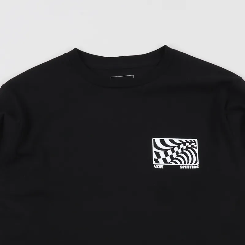 Vans x Spitfire Long Sleeve T Shirt Black-2