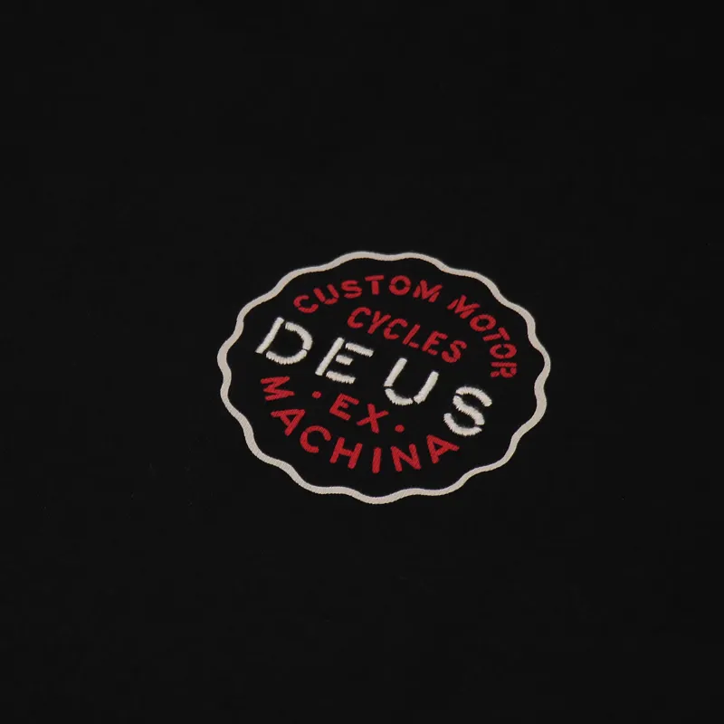Deus Ex Machina Venice Address T Shirt Black-6