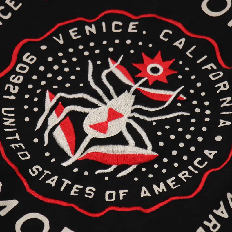 Deus Ex Machina Venice Address T Shirt Black-5