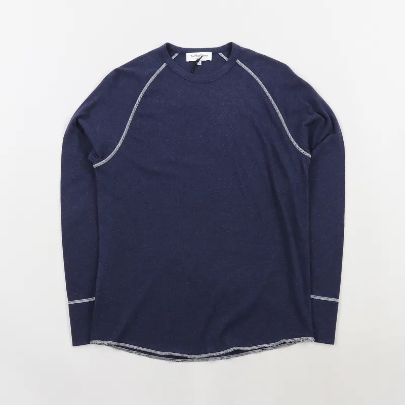 You Must Create Verlaine Long Sleeve T Shirt Navy