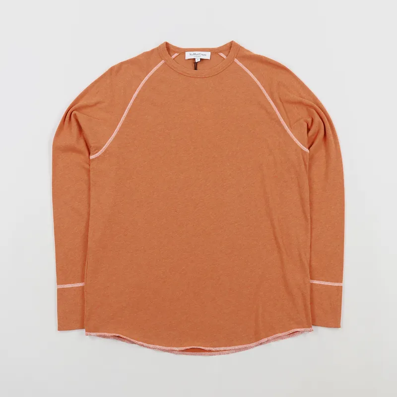 You Must Create Verlaine Long Sleeve T Shirt Rust