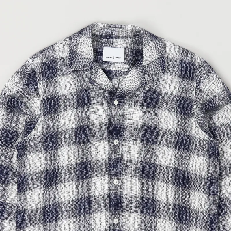 Samsøe And Samsøe Verner AX Shirt Night Sky-2