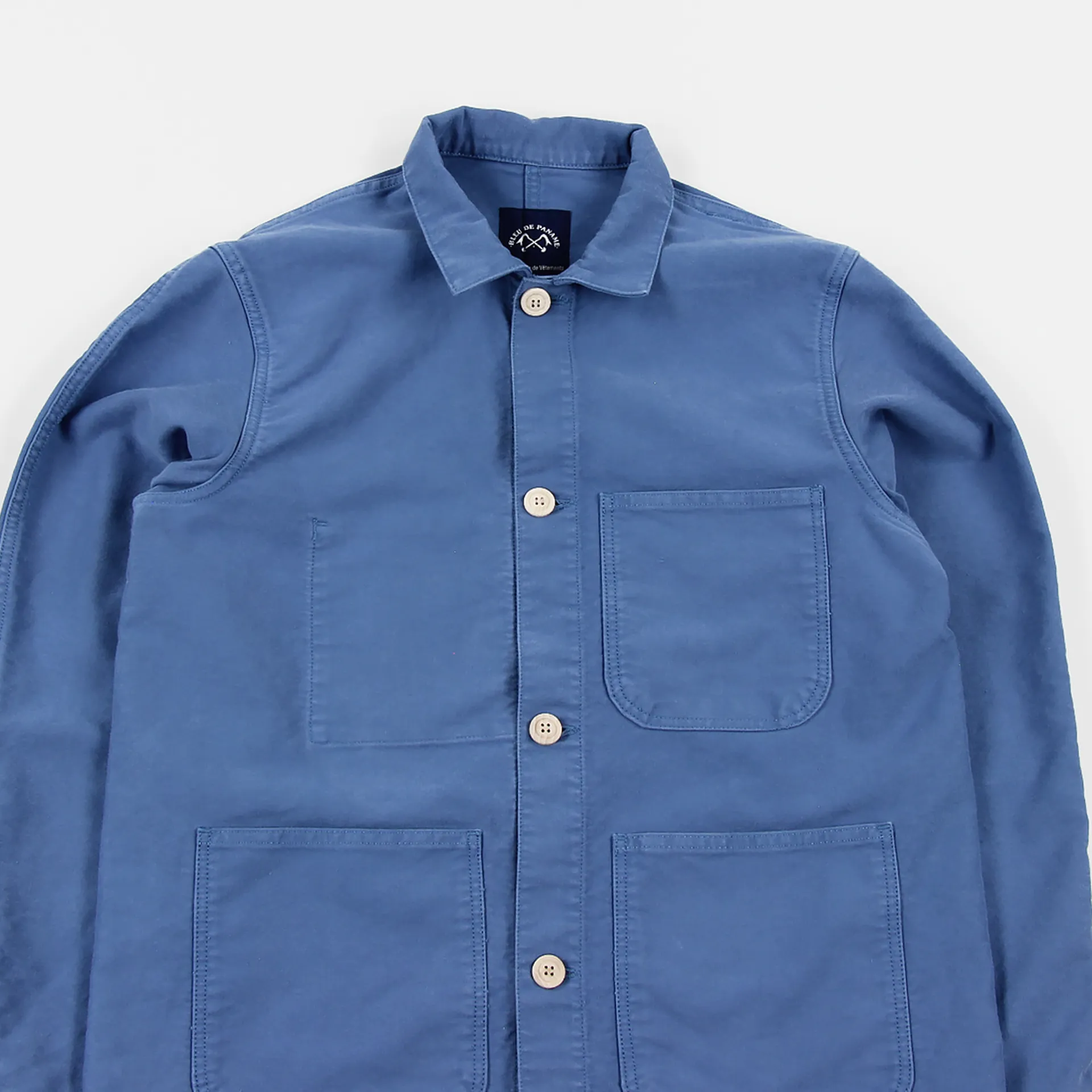 Bleu De Paname Mens Coat Veste De Comptoir Jacket Bleu Horizon