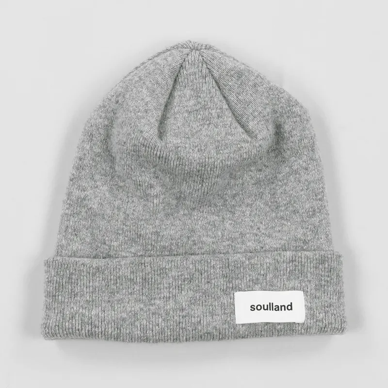 Soulland Villy Beanie Light Grey Melange