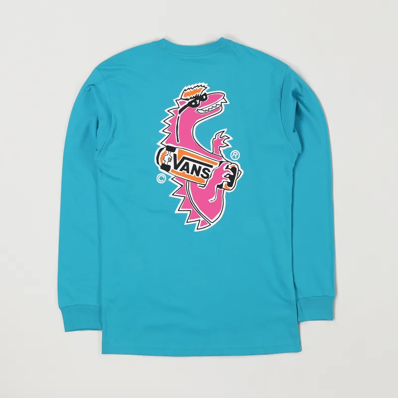 Vans Vintage Vanosaur Long Sleeve T Shirt Bluebird