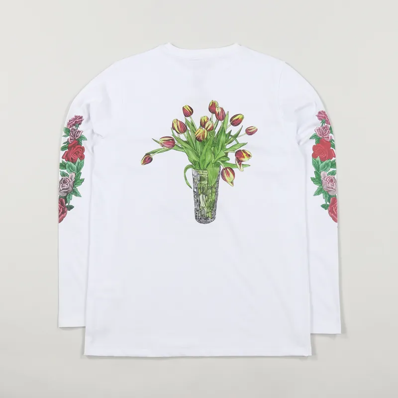 Soulland Vinton Long Sleeve T Shirt White