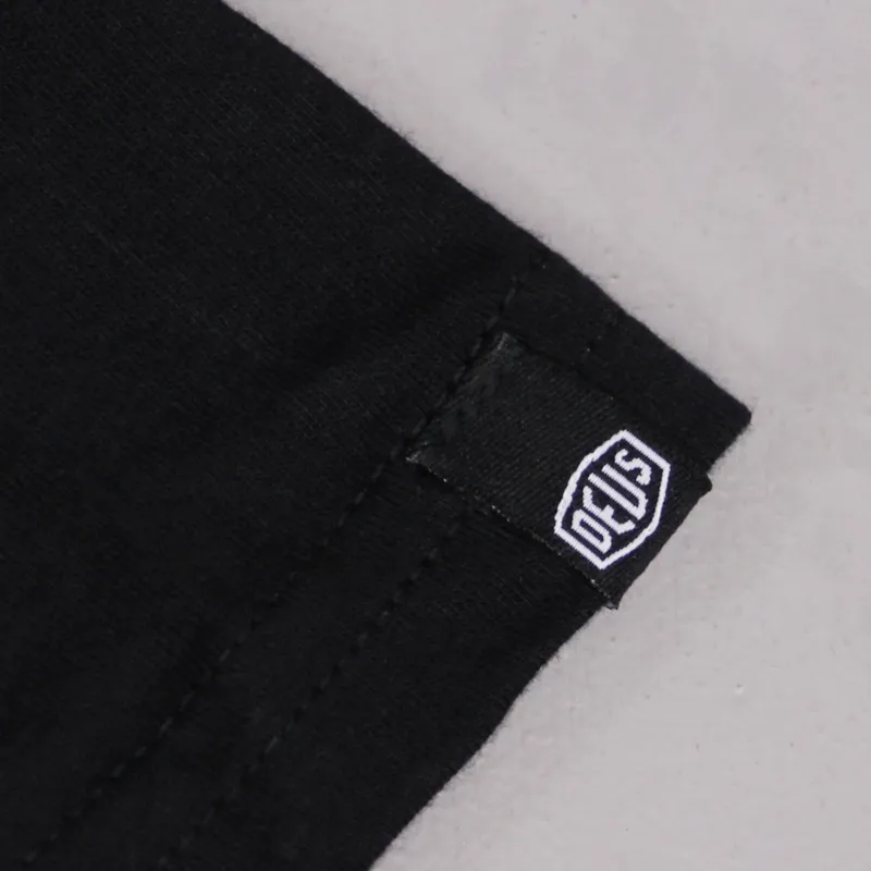 Deus Ex Machina Venice Address Piston T Shirt Black-4