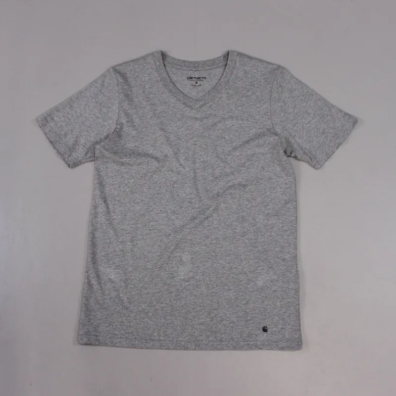 Carhartt Standard V Neck T Shirt Pack Grey