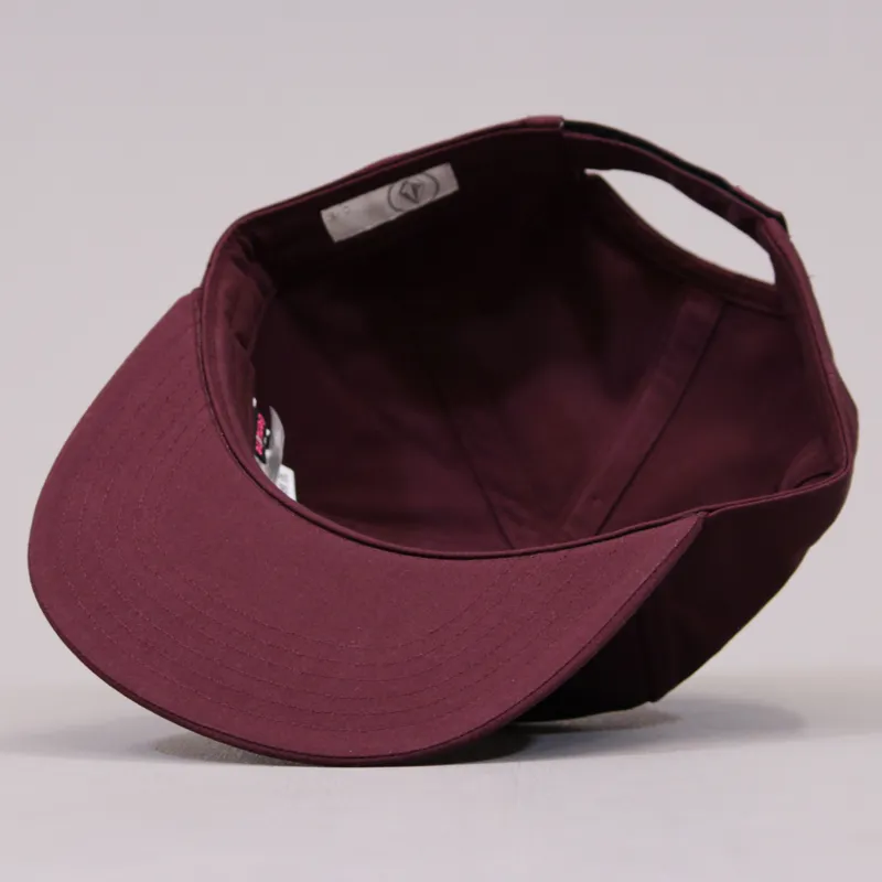 Volcom Cooter Cheese Hat - Cabernet-5