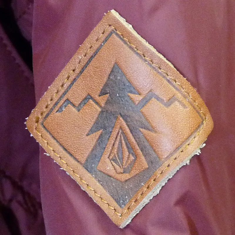 Volcom Dabbling Parka Jacket - Brick Red-4