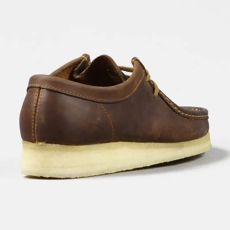 Clarks Originals Wallabee Shoes Beeswax Leather-4
