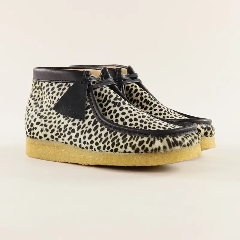Clarks Originals Wallabee Boot Cheetah Print-3
