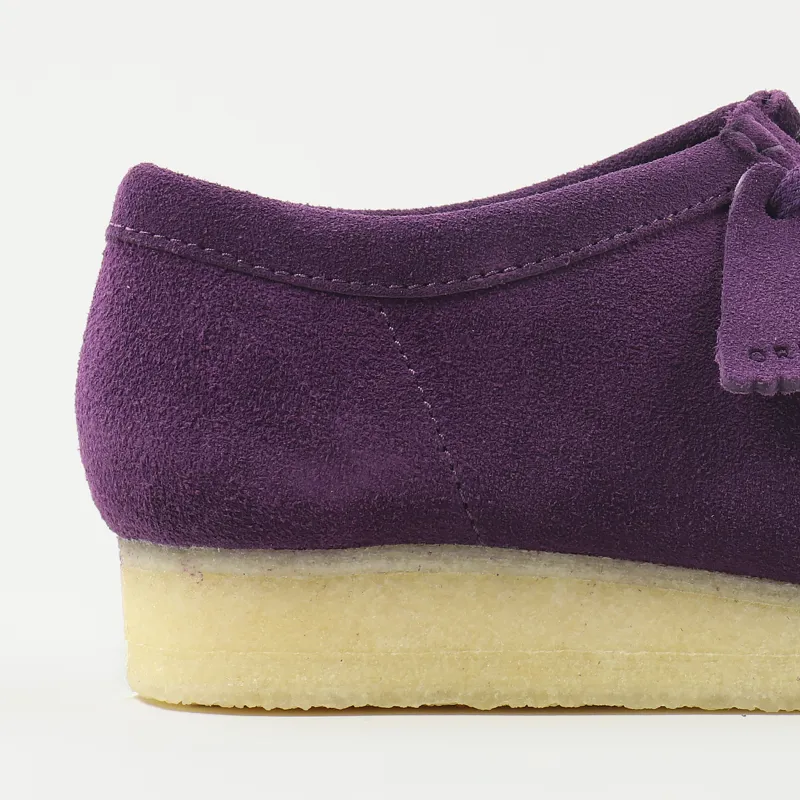 Deep deals purple wallabees
