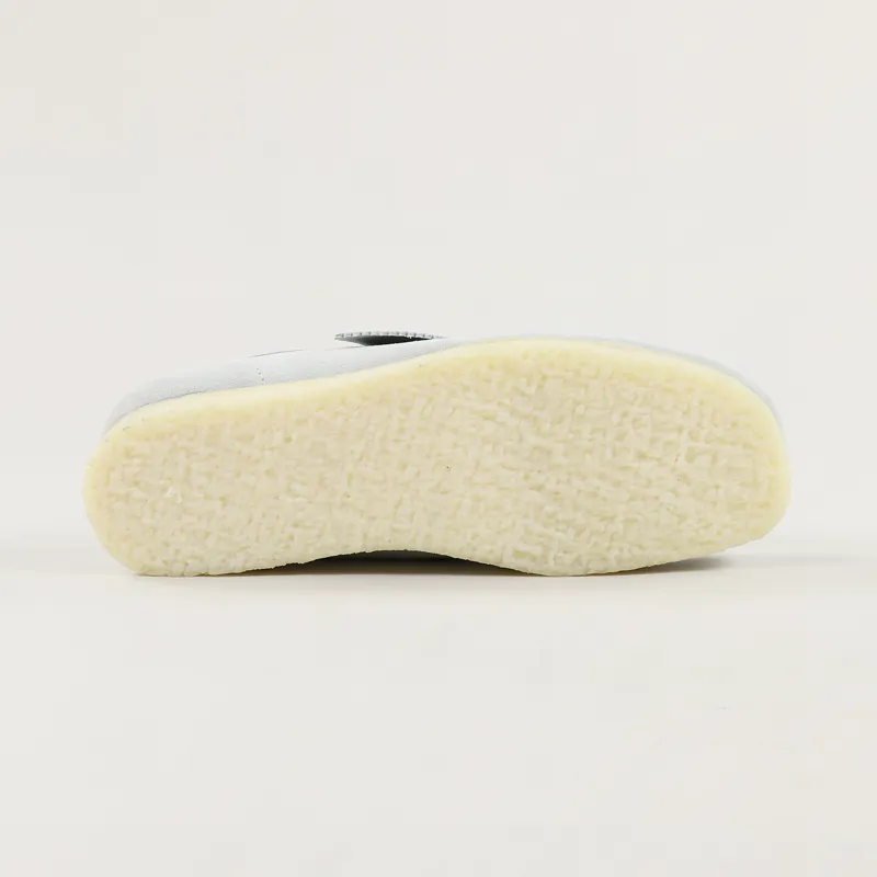 Clarks Originals Wallabee Shoes Light Blue Combi-8