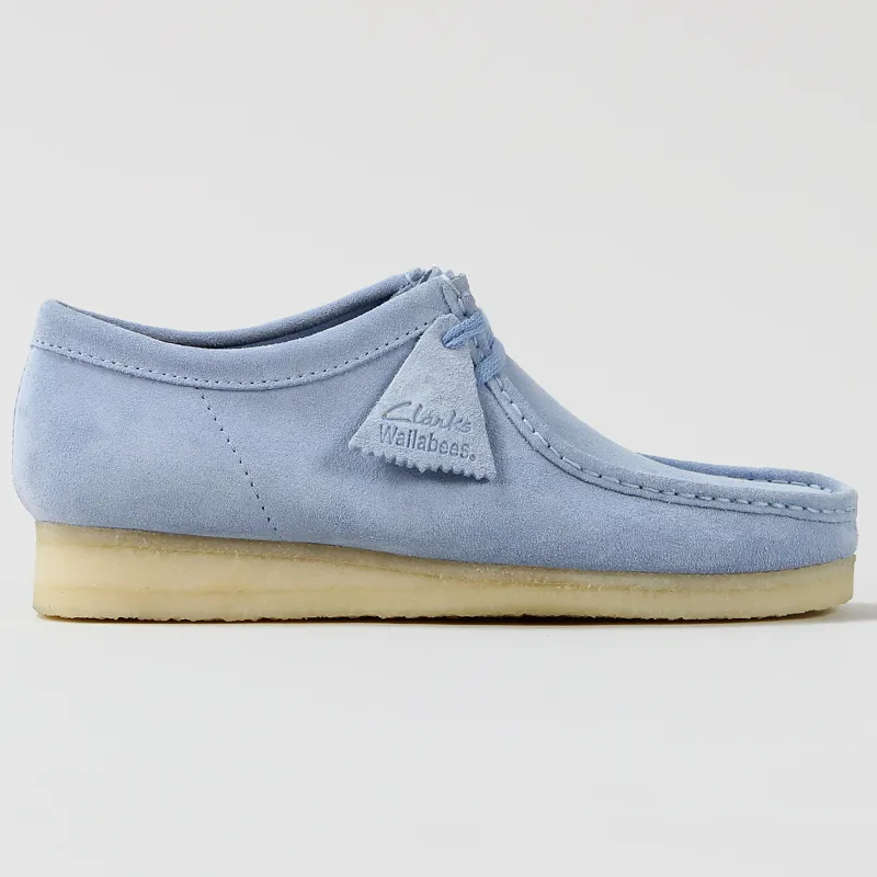 Clarks Wallabee Women Blue