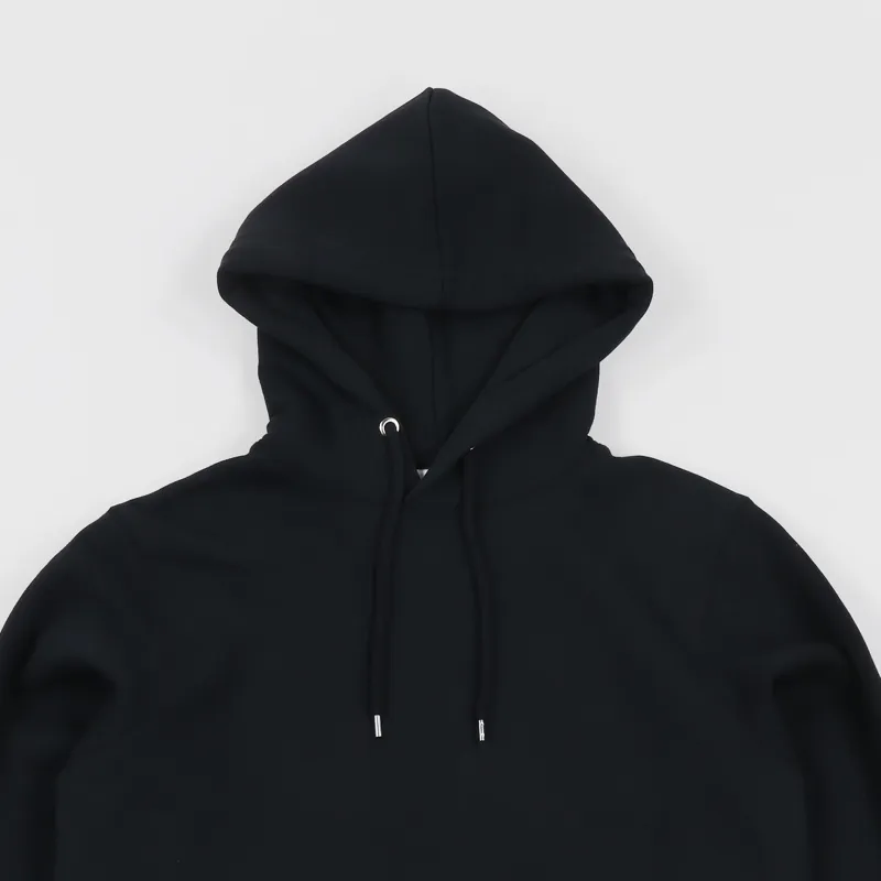 Soulland Wallance Hooded Sweatshirt Black-1
