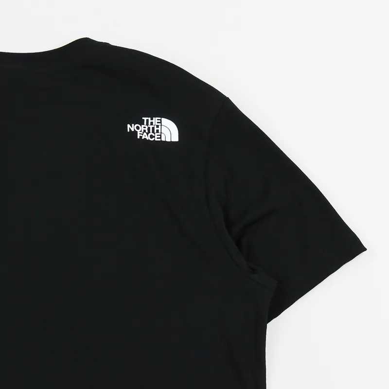 The North Face Walls Are For Climbing T Shirt Black-3