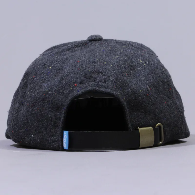 King Starter Warriors Strapback Cap Dark Grey-3