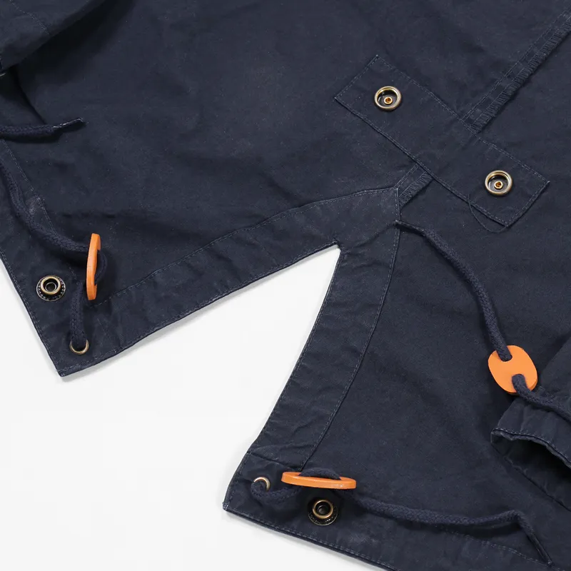 Barbour x Engineered Garments Washed Highland Parka Navy-5