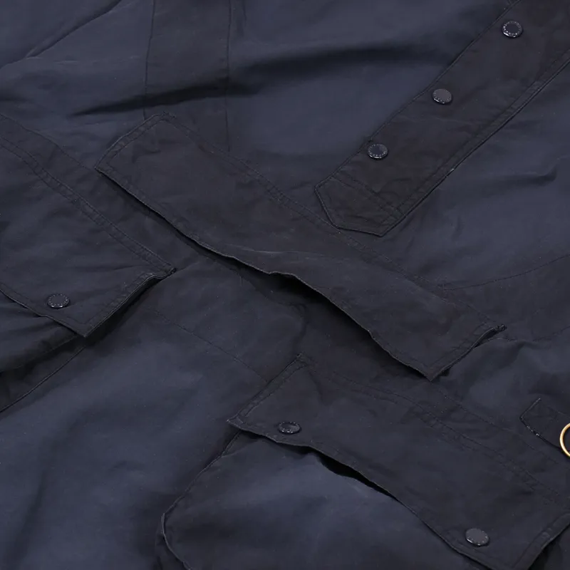 Barbour x Engineered Garments Washed Warby Casual Jacket Navy-4