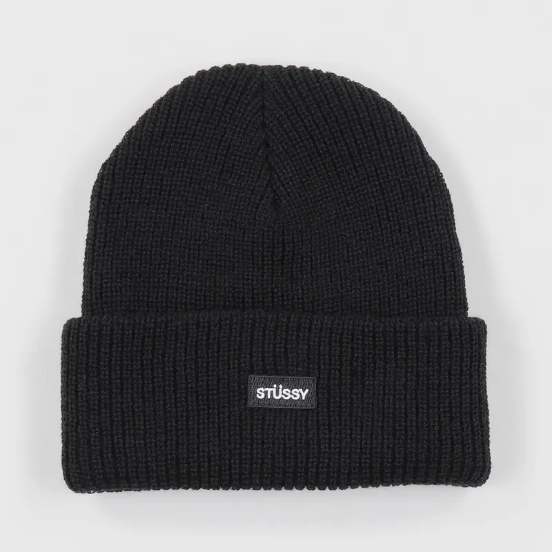 Stussy Watch Cap Beanie Black