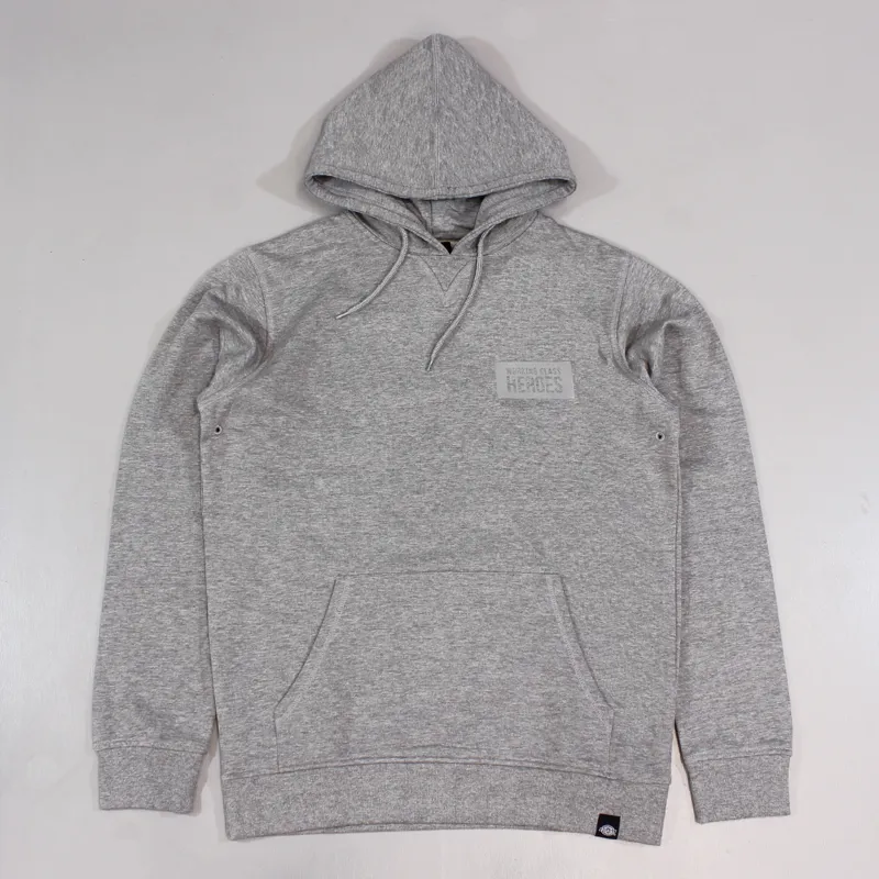 Dickies x Working Class Heroes Logo Hoodie Heather Grey