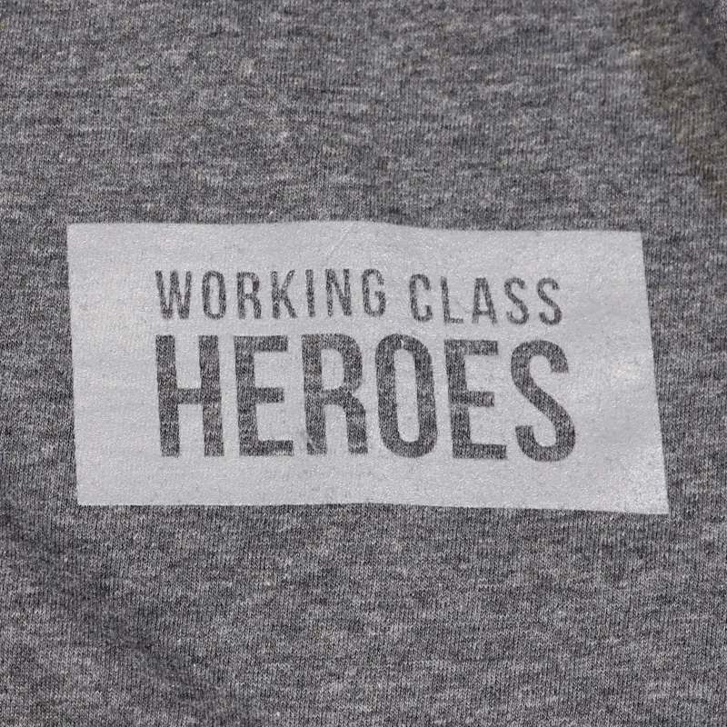 Dickies x Working Class Heroes Logo T Shirt Dark Heather Grey-1