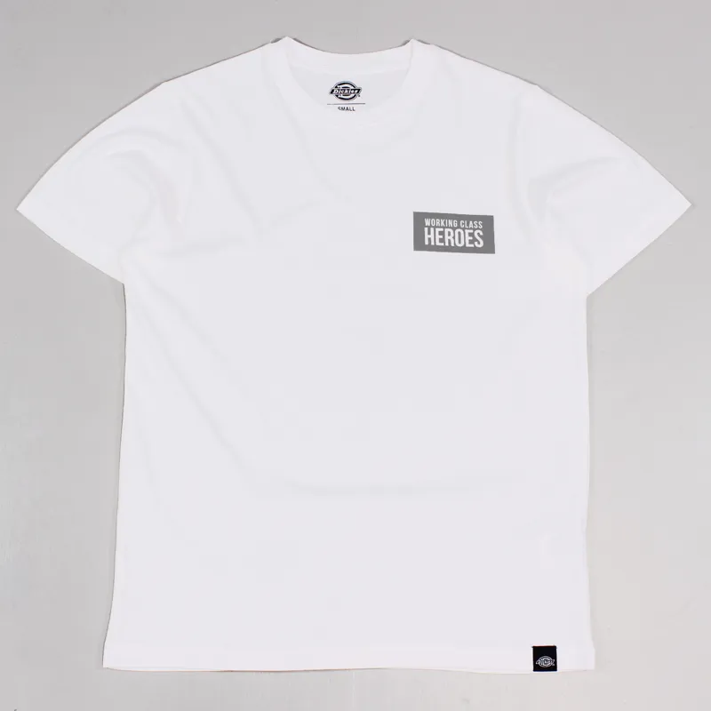 Dickies x Working Class Heroes Logo T Shirt White
