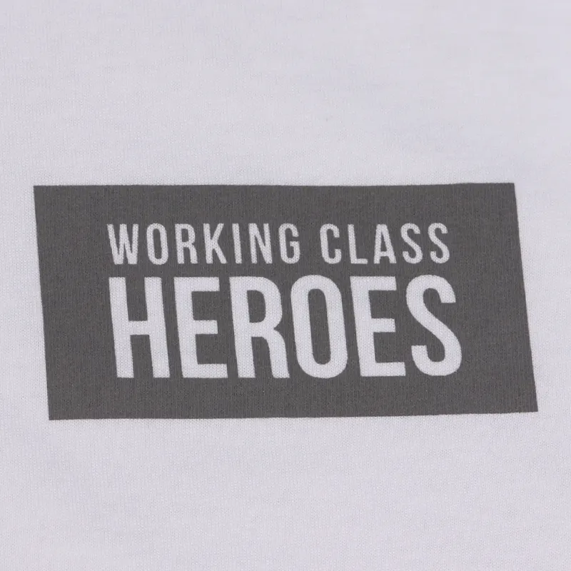 Dickies x Working Class Heroes Logo T Shirt White-1