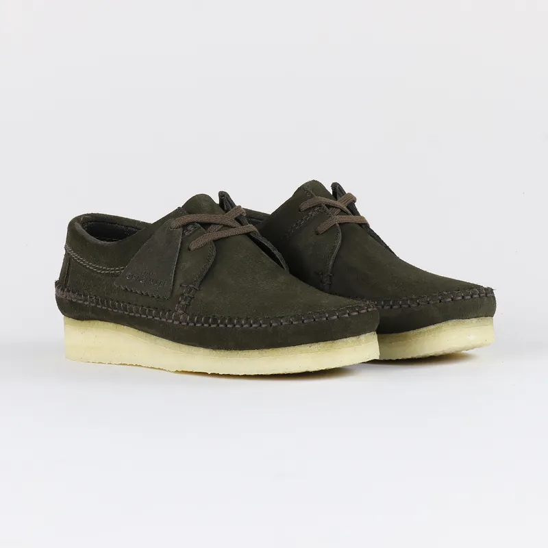 Clarks Originals Weaver Shoes Peat Suede-7