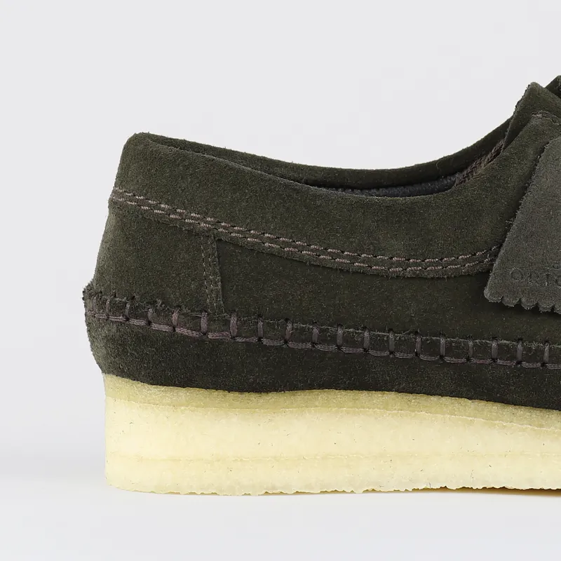 Clarks Originals Weaver Shoes Peat Suede-1