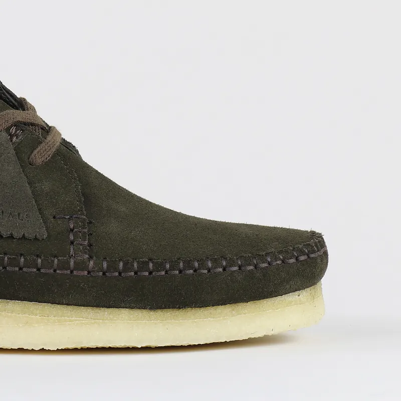 Clarks Originals Weaver Shoes Peat Suede-2