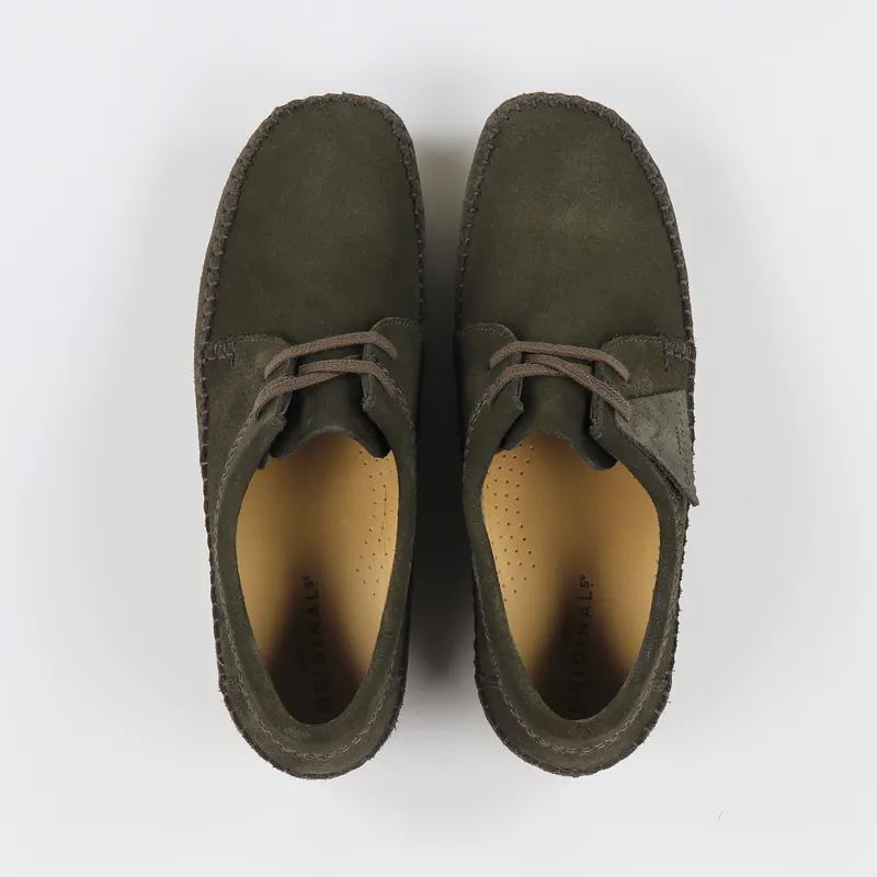 Clarks Originals Weaver Shoes Peat Suede-6